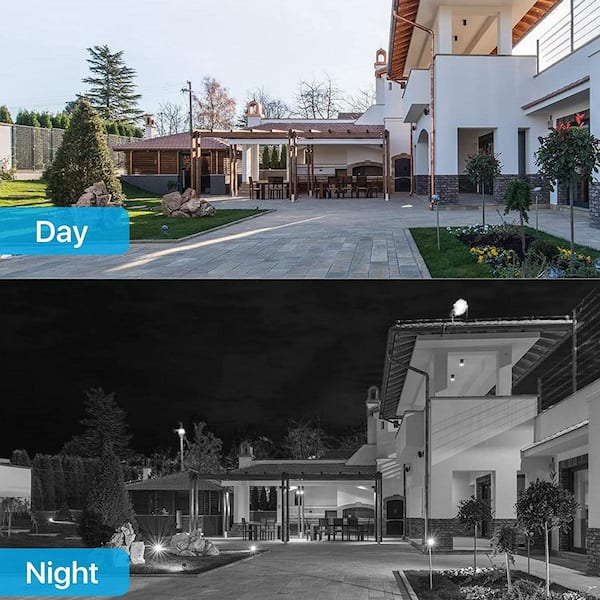 8-Channel 2MP DVR 1TB HDD Security Camera System with 6 Wired 1080P Bullet Cameras, White