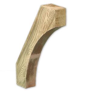 21 in. x 30 in. x 3-1/4 in. Polyurethane Timber Knee Brace