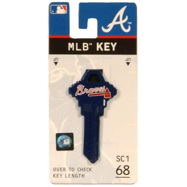 Hillman #68 MLB Atlanta Braves Key Blank