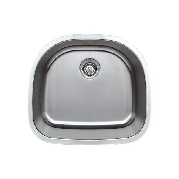 Lippert 25in x 17in Single Bowl Sink - White