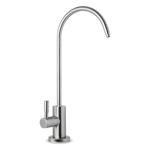 ESOW Kitchen Water Filter Faucet, 100% Lead-Free Drinking Water Faucet Fits  most RO Units or Water Filtration System, Stainless Steel Body Brushed  Nickel, 1/4-Inch Tube, Non-Air Gap : : Home & Kitchen