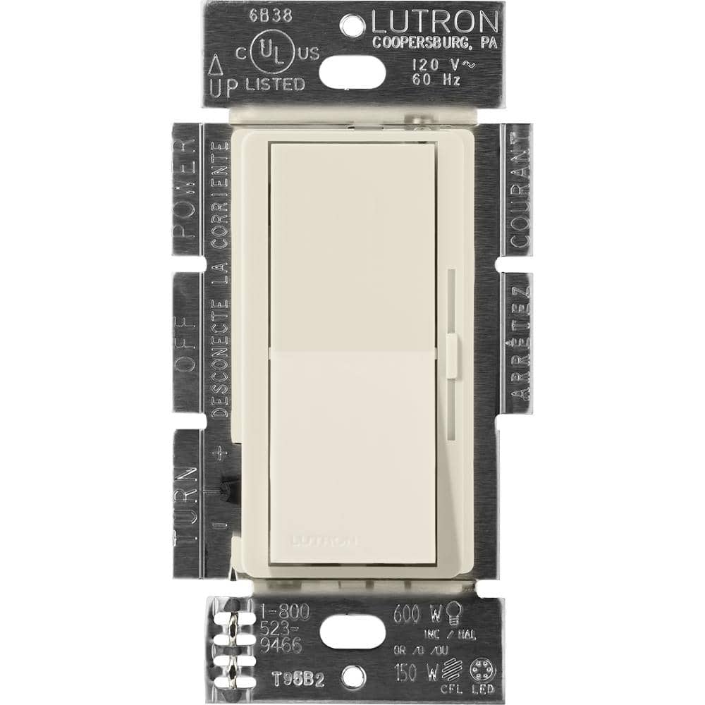Lutron Diva Dimmer Switch for Electronic Low Voltage, 300Watt/Single