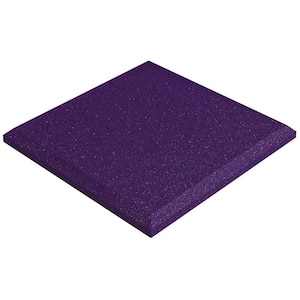 SonoFlat Panels - 2 ft. W x 2 ft. L x 2 in. H- Purple (16-Box)