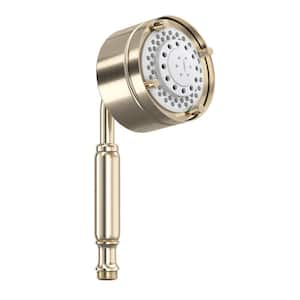 5-Spray Patterns with 1.75 GPM 3.875 in. Wall Mounted Handheld Shower Head in Satin Nickel