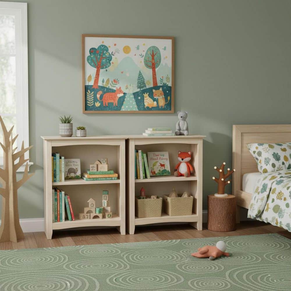 International Concepts Unfinished Shaker Bookcase - 30