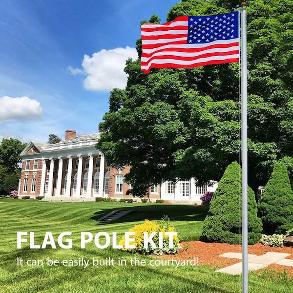 25ft Super-Tough Sectional Flagpole