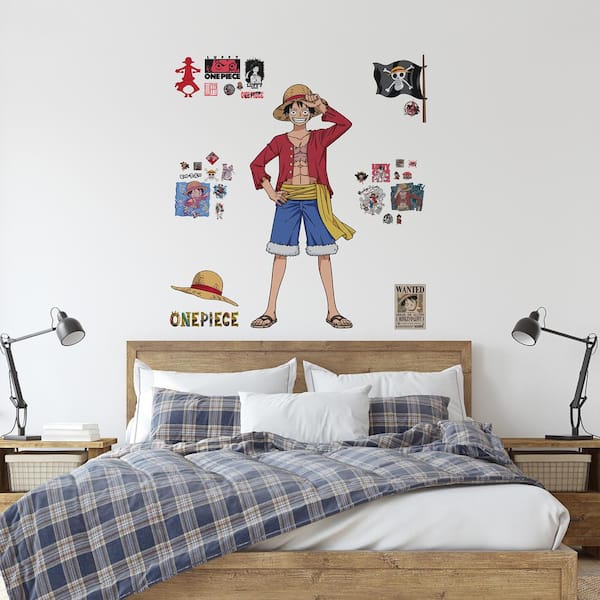 One Piece Luffy Giant Peel and Stick Wall Decals