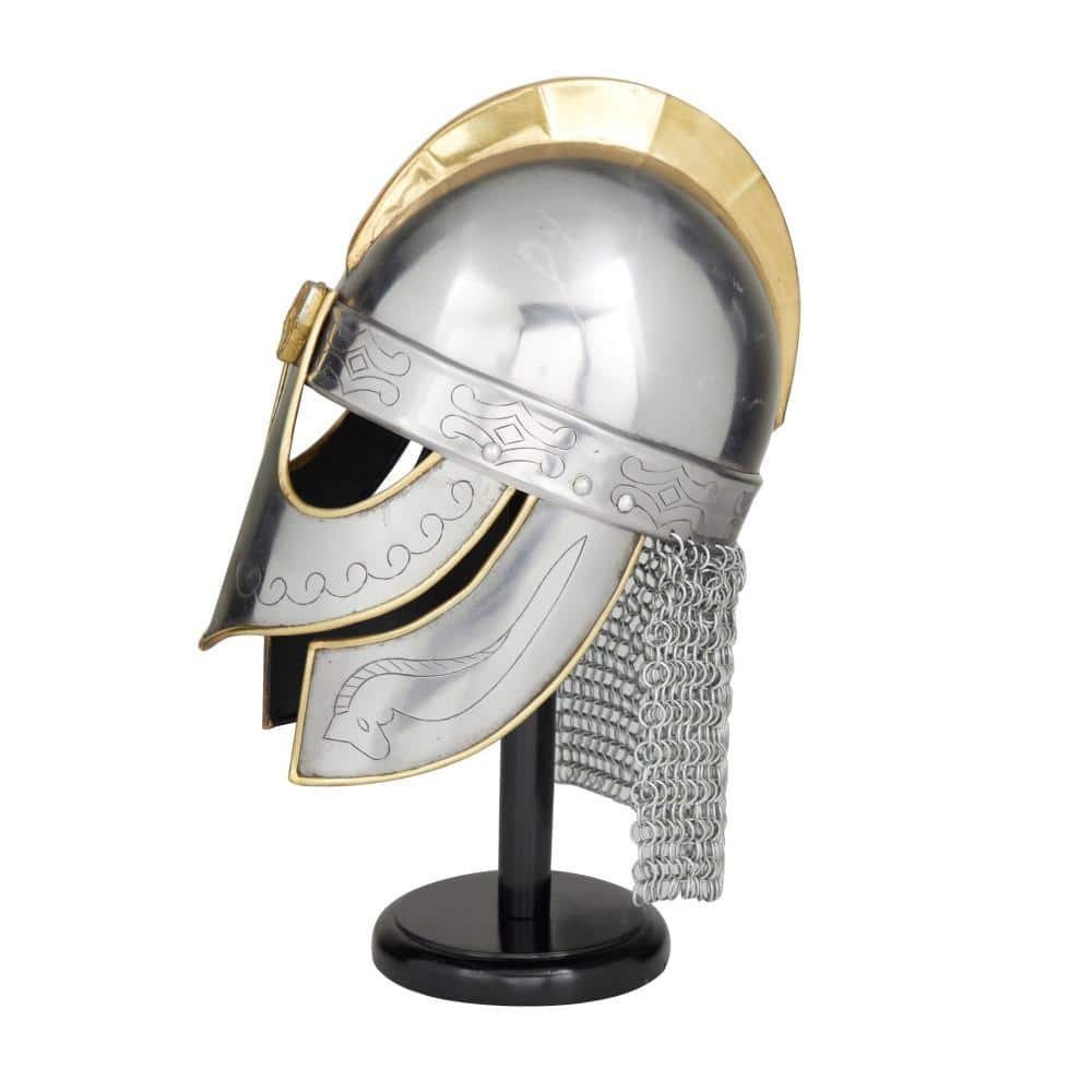 Crusader Helmet Sculpture 2024 Statue Decoration Tabletop