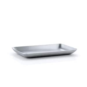 BASIC 1-Piece Matte Stainless Steel Tray