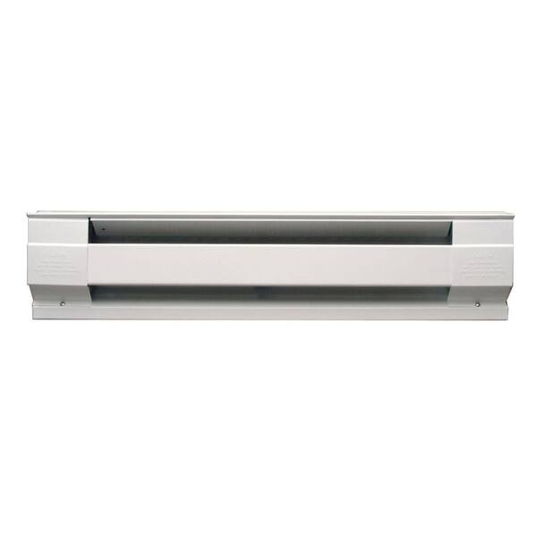 Cadet 96 in. 208-volt 2,500-watt Electric Baseboard Heater in White ...