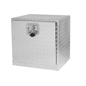 24 Gal. Aluminum Deck Box, Tool Box with T-Handle Lock and Keys