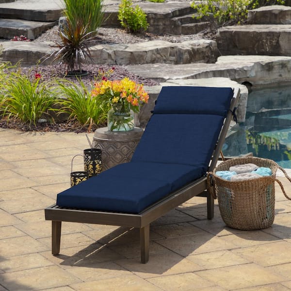 Arden Selections Sapphire Leala 72 x 21 in Outdoor Chaise Cushion Home Garden 