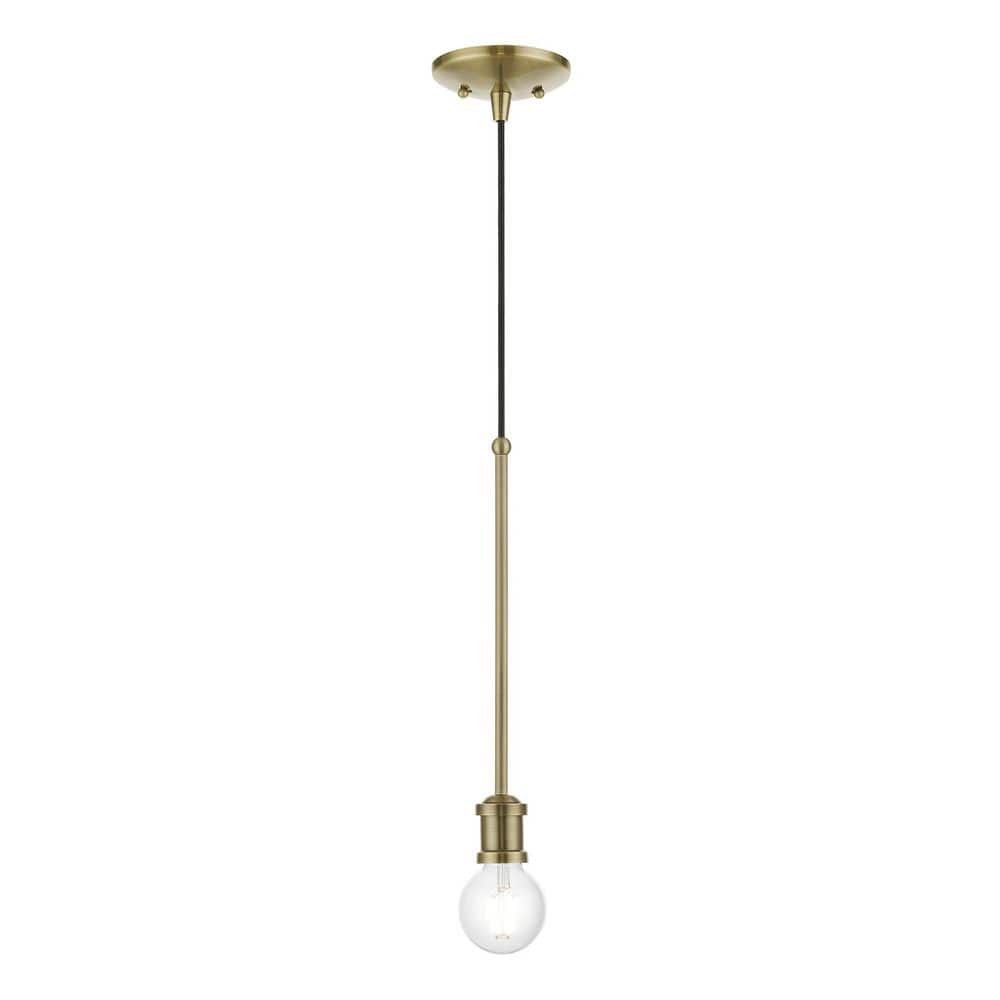 Beckford-1 Light Antique Brass Single Pendant price history on PriceWatchPro