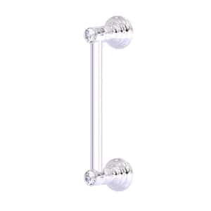 Carolina Crystal Collection 8 Inch Door Pull in Polished Chrome