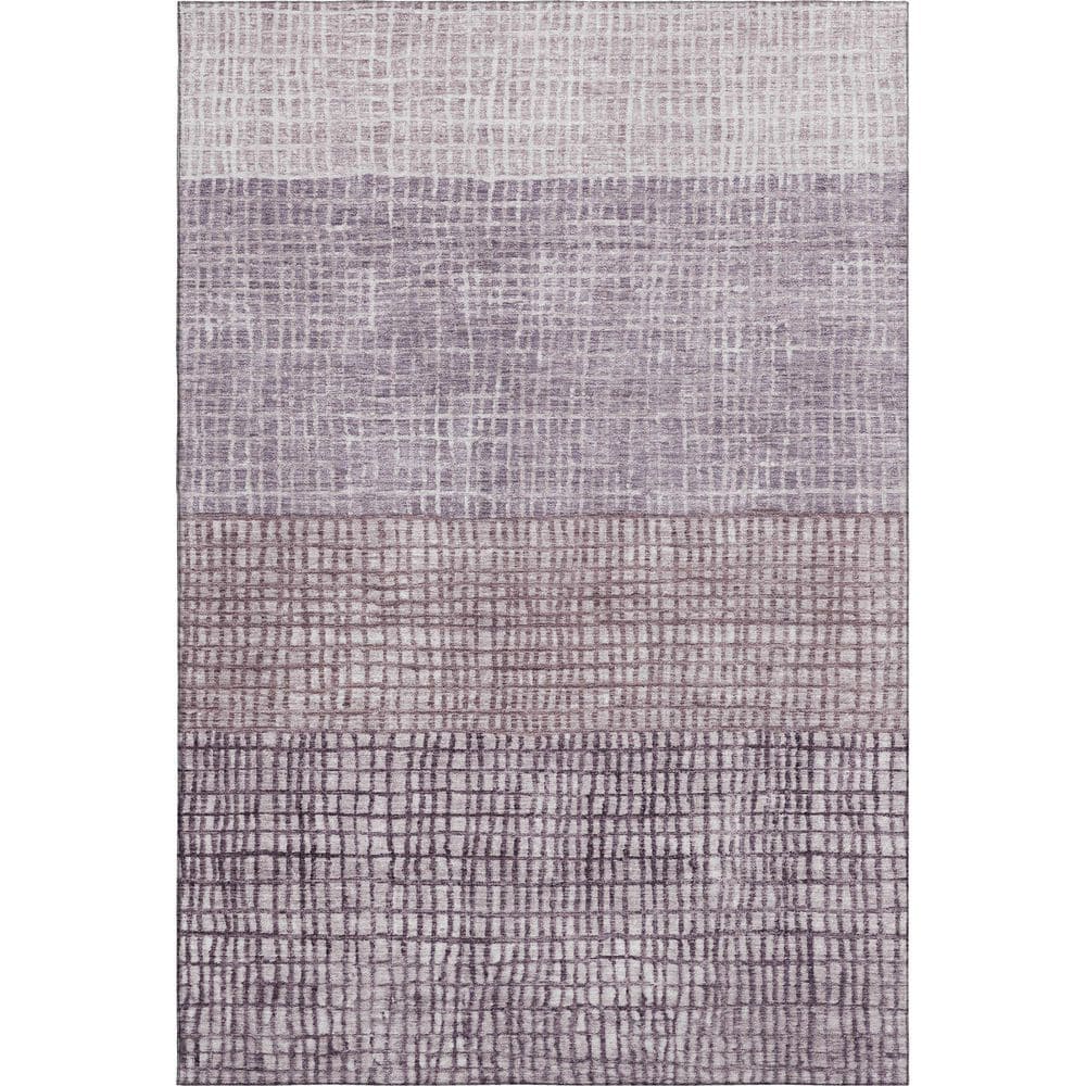 Mayfield Premium Machine Washable Abstract AMF1831 Purple 3 ft. x 4 ft. Area Rug price history on PriceWatchPro