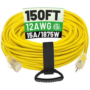 200 ft. 1875W 12-Gauge 1-Conductor SJTW Heavy Duty Outdoor