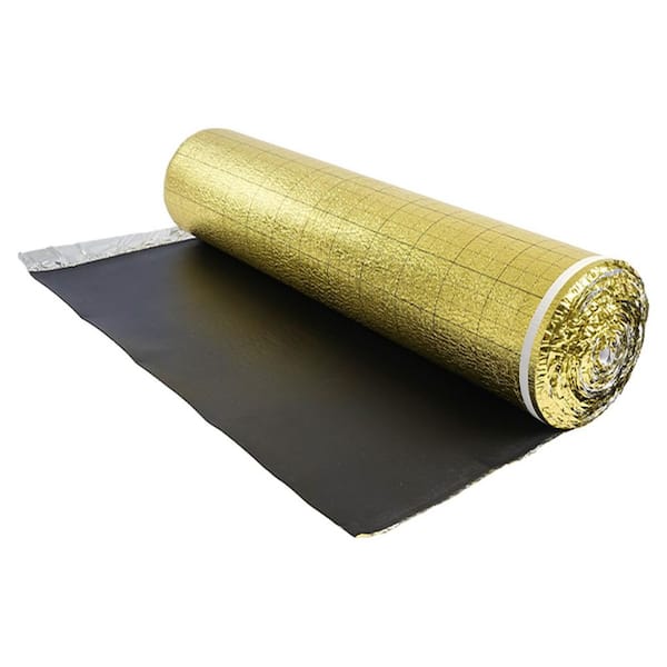 Floor Underlayment, 200 sq. ft. 43.31 x in. W 55.44 x ft. L x 120 (mil) mm T Underlayment, for Laminate & Wood Floors