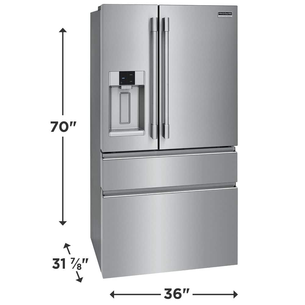 Frigidaire Professional Stainless Steel 4-Door French Door Refrigerator