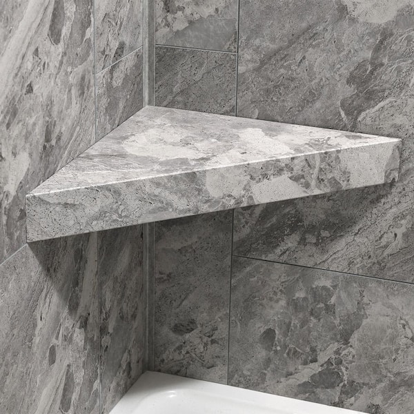 Granite corner shower seat sale