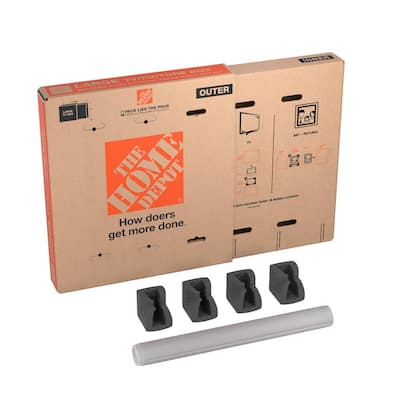 Heavy-Duty Large Adjustable TV and Picture Moving Box with Handles (14-Pack)
