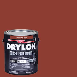 1 gal. Persian Red Low-Sheen Concrete Floor Paint