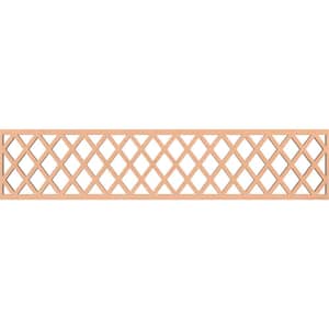 Manchester Fretwork 0.375 in. D x 46.75 in. W x 10 in. L Alder Wood Panel Moulding