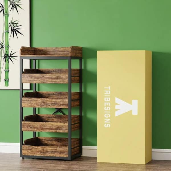 Tahanbath Wood Fruit Rack Z-D0102X31NSY - The Home Depot