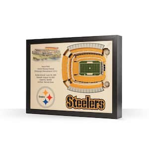 YouTheFan NFL Pittsburgh Steelers 3D StadiumViews Coasters , 4 x 4