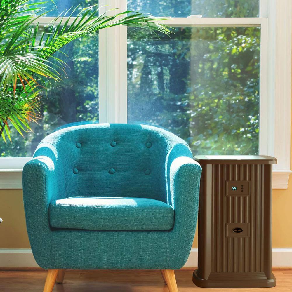 Nutmeg Brown Pedestal Evaporative Whole House Humidifier