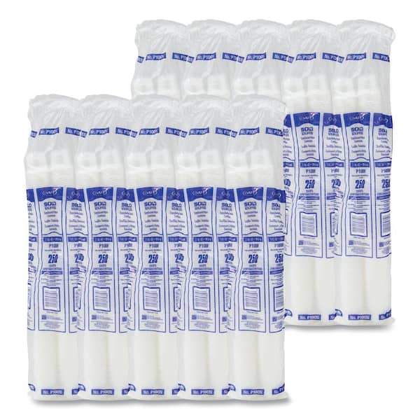 DART Translucent 1 oz. Disposable Polystyrene Plastic Cups (2500 Per Case)  DCCP100N - The Home Depot