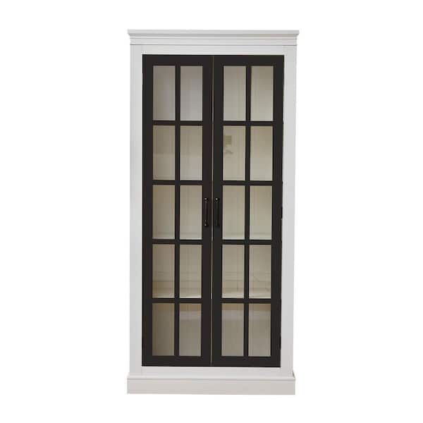 Harper & Bright Designs Rustic Style Black and Cream White