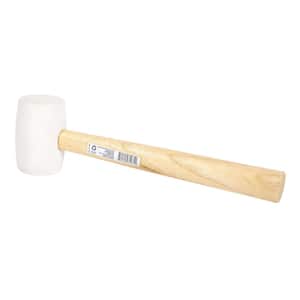 16 oz. Rubber Mallet with White Head