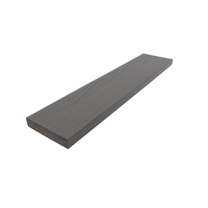 Meridian CoolDeck Citadel 1 in. x 5.4 in. x 20 ft. Solid Edge Capped Composite Decking 10-Piece H-Pack