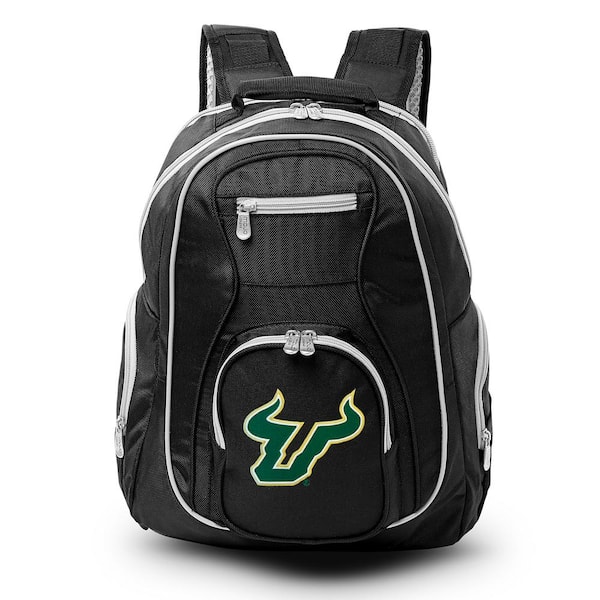 Denco NCAA South Florida Bulls 19 in. Black Trim Color Laptop Backpack