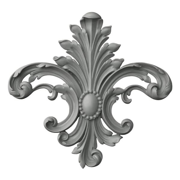 Ekena Millwork 1.5 in. x 15.375 in. x 13.5 Polyurethane Applique and Onlay Moulding