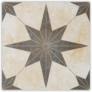 Retro Collection 7.8"x7.8" Peel and Stick Tile for Kitchen Backsplash, Stairs, Wall Decoration (12pcs/5.2sq.ft）