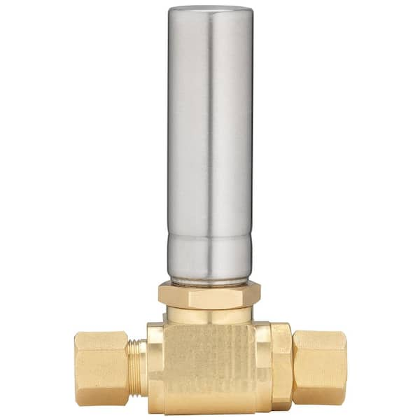 Photo 1 of 3/8 in. COMP x 3/8 in. COMP Lead Free Stainless Steel Straight Water Hammer Arrestor