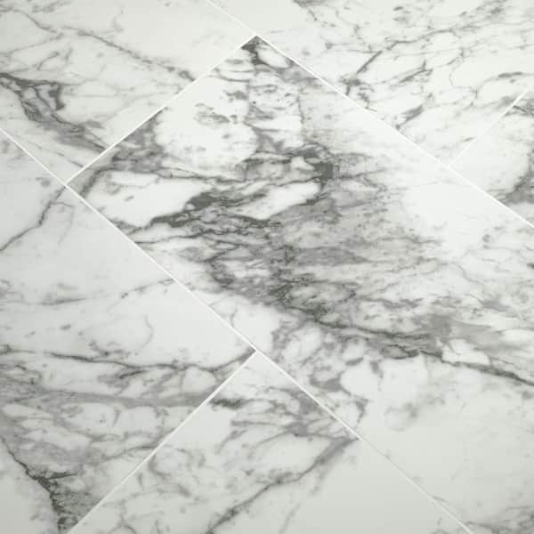 MSI Donatello 16 in. x 32 in. Polished Porcelain Marble Look Floor