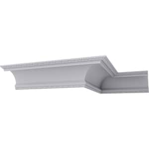 SAMPLE - 15-3/8 in. x 12 in. x 12 in. Polyurethane Riley Crown Moulding