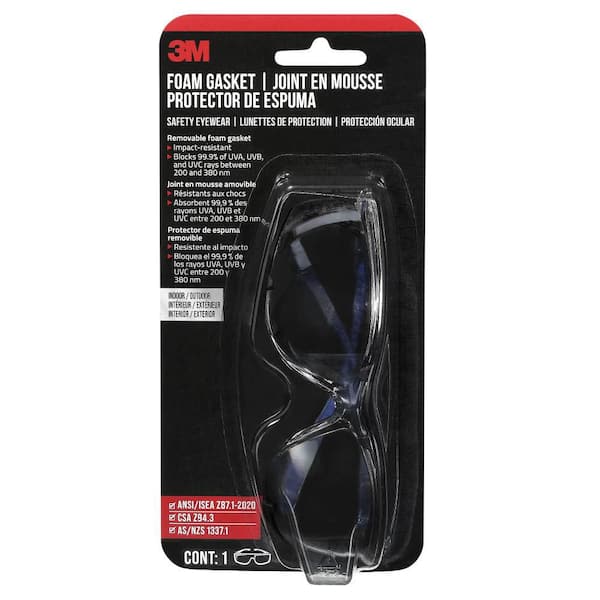 Performance Eyewear Gasket Design, Mirror Lens, Anti-Fog