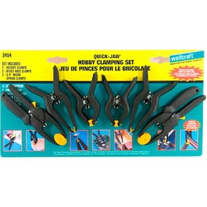 6-Piece Hobby Spring Needle-Nose and Ratchet Clamp Set