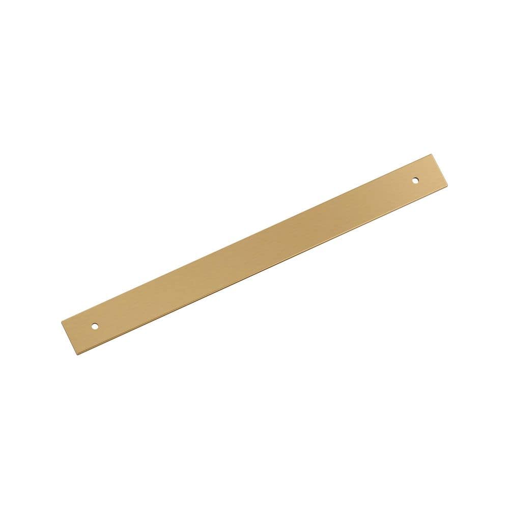 Ladera 12 in. (305mm) Center-to-Center Rectangle Champagne Bronze Pull Cabinet Backplate price history on PriceWatchPro