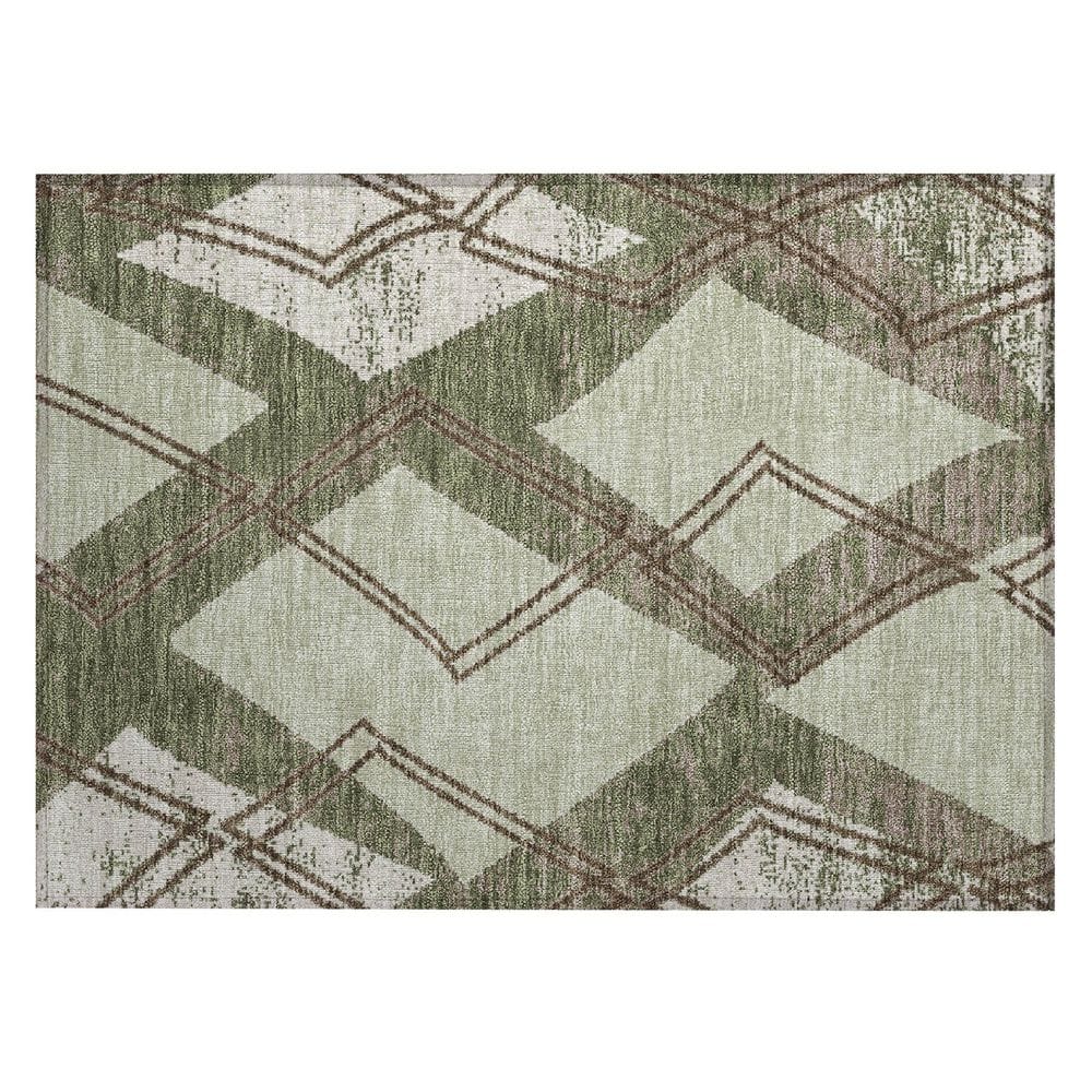 Chantille Machine Washable Indoor/Outdoor Abstract ACN2909 Celery 2 ft. x 3 ft. Accent Rug price history on PriceWatchPro