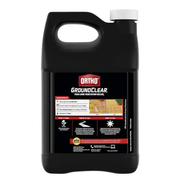 Ortho - GroundClear Year Long Vegetation Killer2 Concentrate, 1 Gal. Kills and Prevents Weeds Up to 12-Months