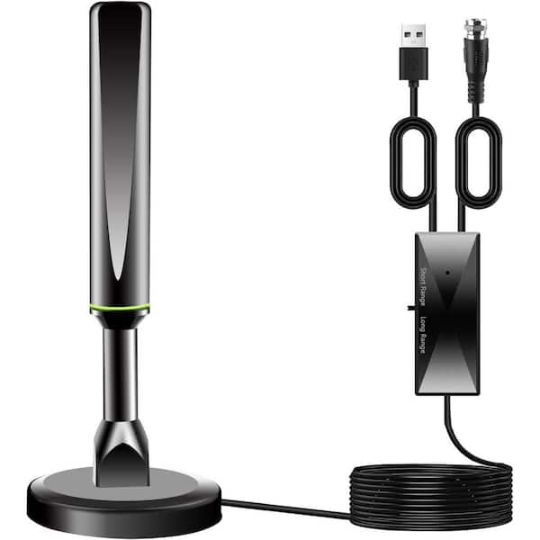 Smart TV Digital Antenna Indoor Antenna Local Channels Strong Magnetic Base Long Range 4K 1080P Reception Easy Setup