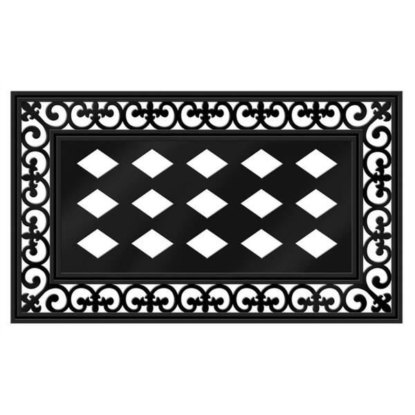 The Holiday Aisle® Efaz Sassafras Switch 22 x 10 Non-Slip Outdoor Door  Mat