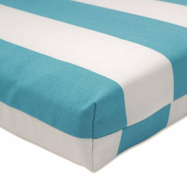 Pillow Perfect Striped 21 x 28.5 Outdoor Chaise Lounge