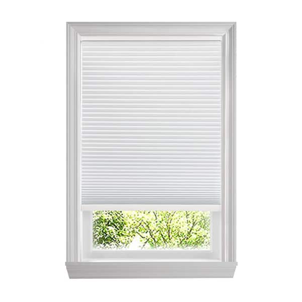 Shadow White Cordless Blackout Cellular Shades for Windows - 22 in. W x 48 in. L (Actual Size 21.75 in. W x 48 in. L)