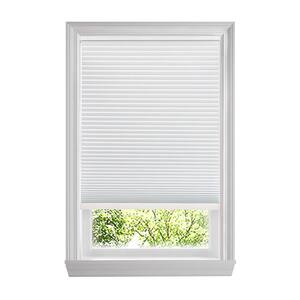 Shadow White Cordless Blackout Cellular Shades for Windows - 57 in. W x 72 in. L (Actual Size 56.75 in. W x 72 in. L)