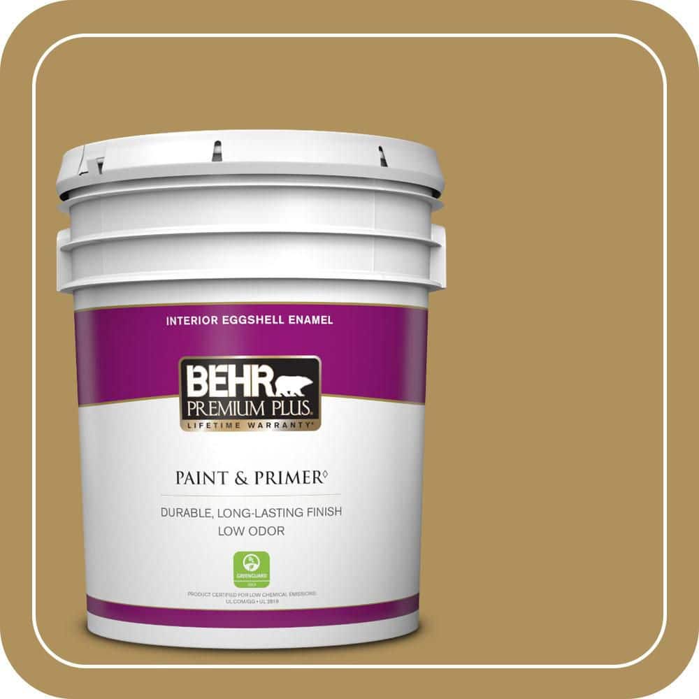 5 gal. #S310-5 Brazilian Citrine Eggshell Enamel Low Odor Interior Paint & Primer price history on PriceWatchPro